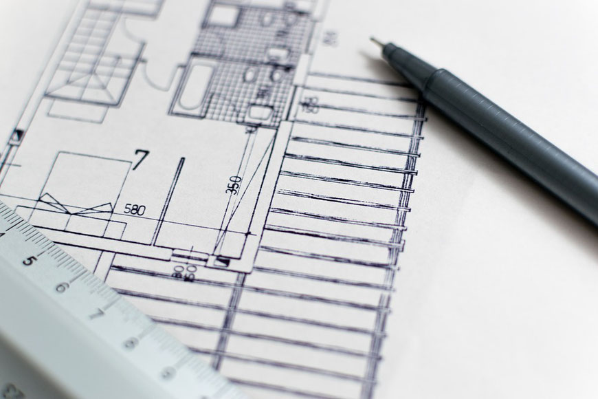 Montret - Plan permis de construire mesure cotes