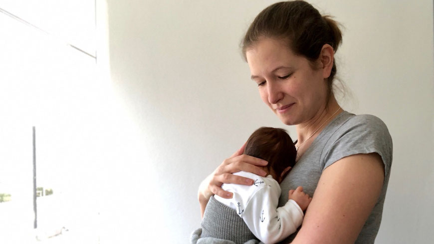 Mama mit Säugling