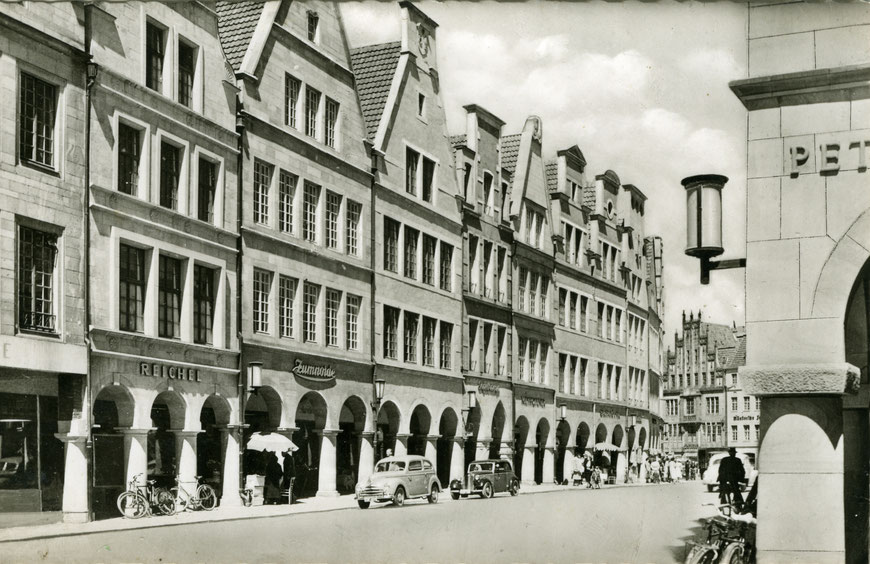 Haus Reichel Anfang der 1950er Jahre - Sammlung Stoffers (Münsterländische Bank - Stadtarchiv)