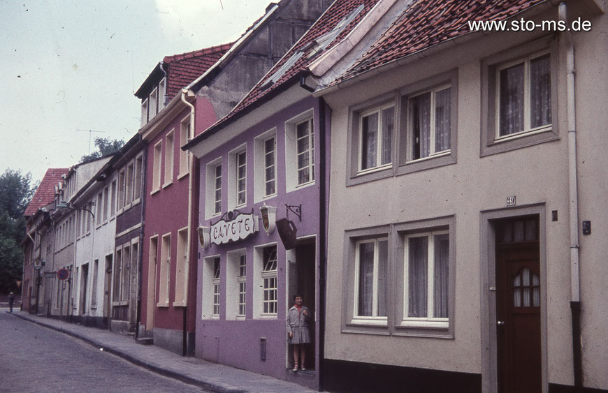 Die Kreuzstraße mit der neuen Cavete