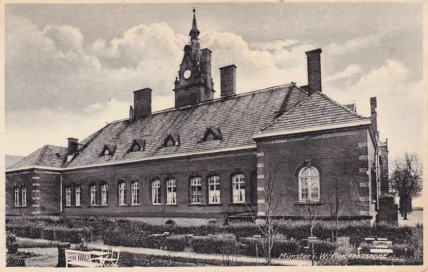 Reiterkaserne Steinfurter Straße - Sammlung Stoffers (Münsterländische Bank Thie - Stadtarchiv)