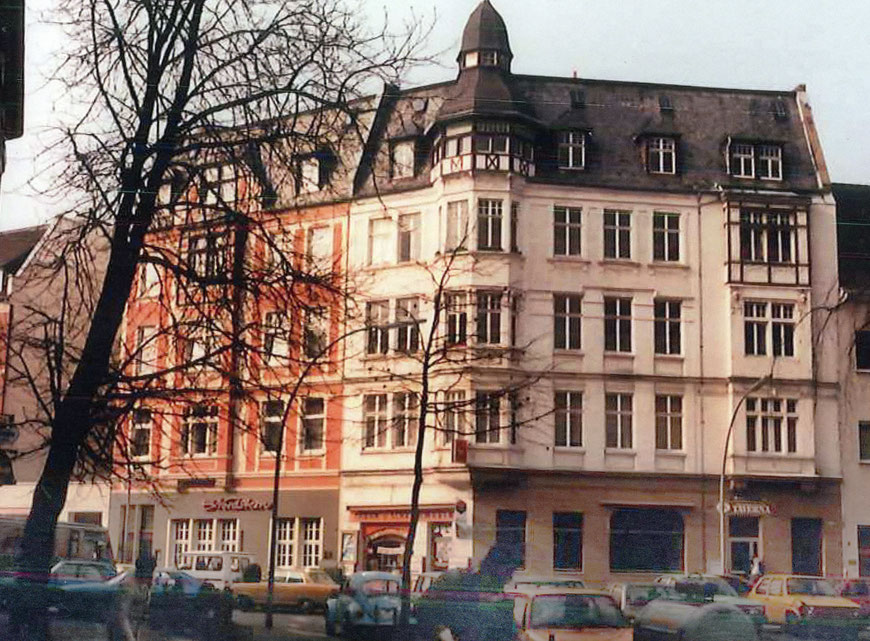 Hoyastraße 3-5 in den 1980er Jahren