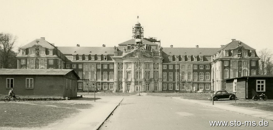 Das Schloss vor der Fertigstellung