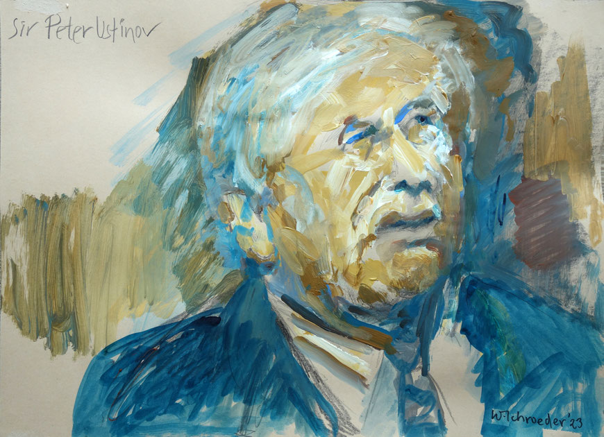 Bildnis Sir Pter Ustinov