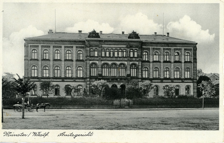 Das Amtsgericht um 1910