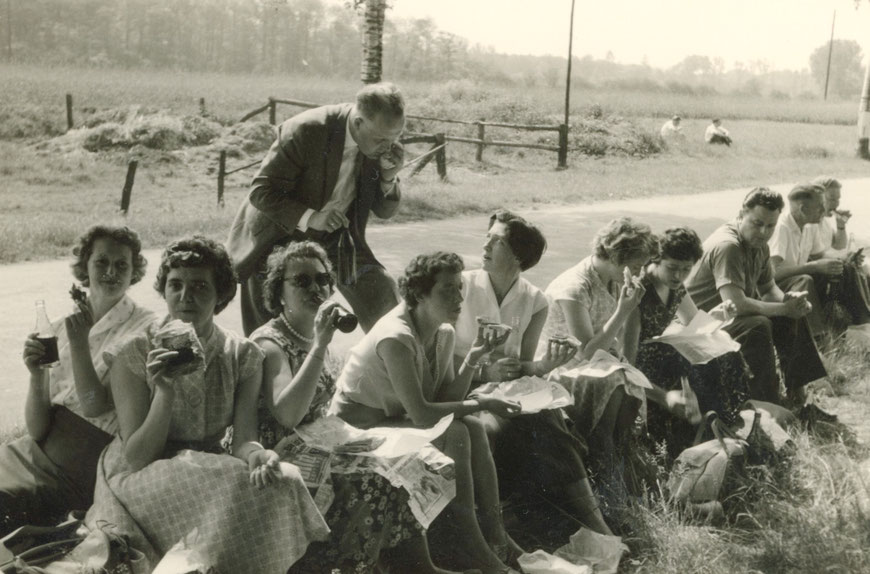 Revierausflug mit Damen nach Davensberg Juni 1959