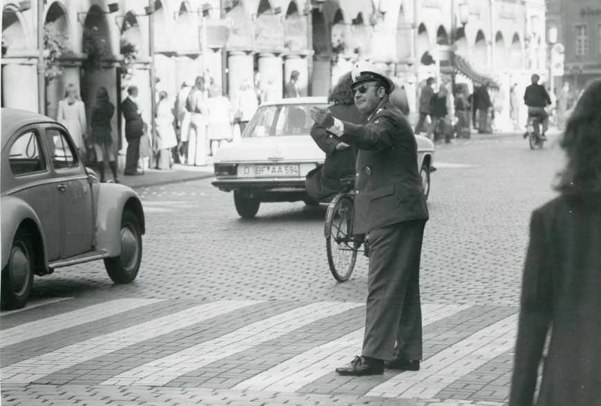 Prinzipalmarkt mit Zebrastreifen