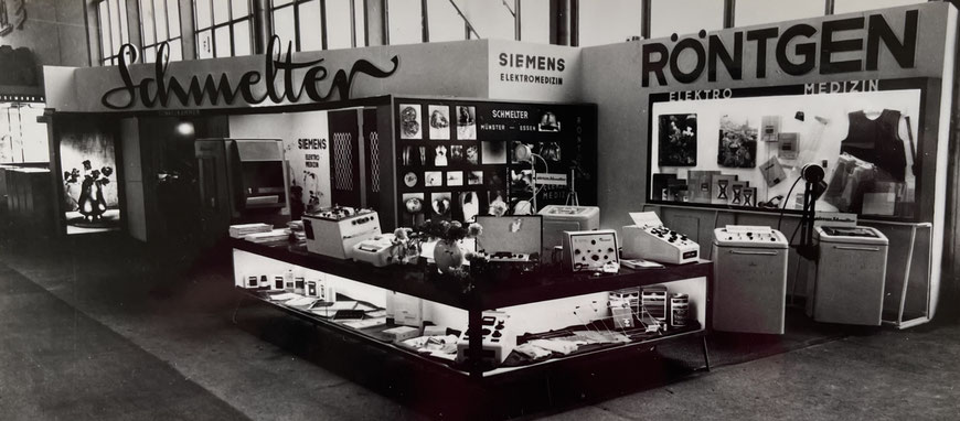 Erster Messestand Röntgen-Schmelter 1961