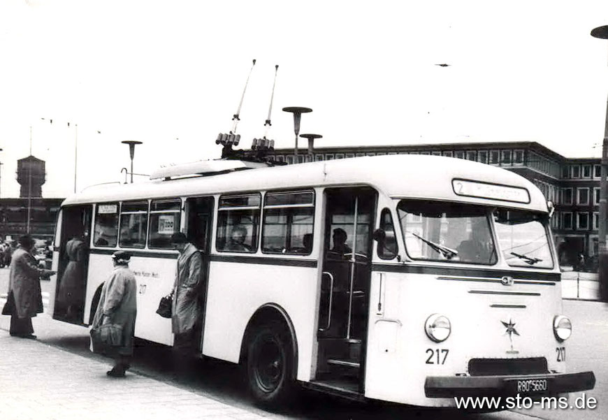 O-Bus am Hauptbahnhof