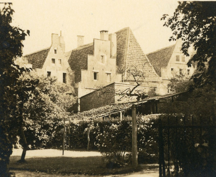 Häuser des Prinzipalmarkts vom Domplatz aus