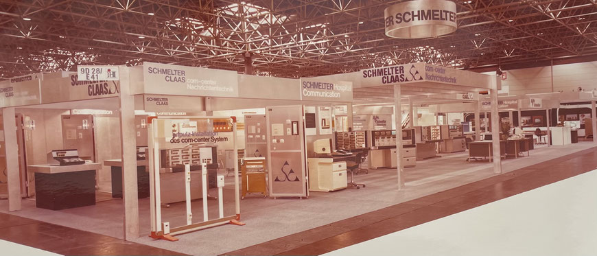 Messestand auf der Interhospital 1986