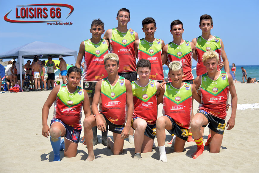 Loisirs 66 partenaire Beach Rugby League Canet 2018