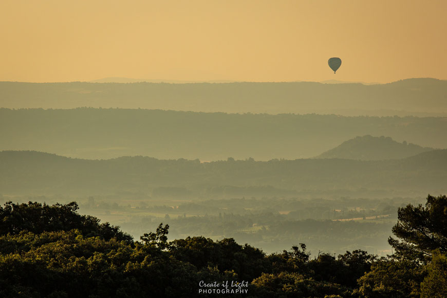 Sonnenaufgang in der Provence