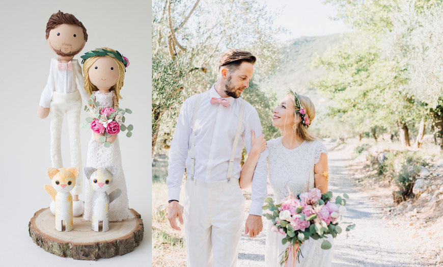 individuelle Tortenfiguren, personalisierte Caketopper