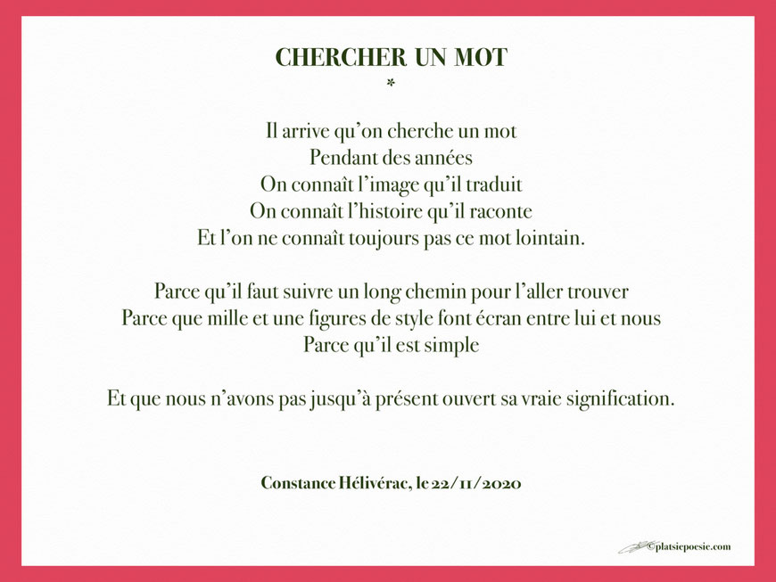 Chapitre 20 - Chercher un Mot