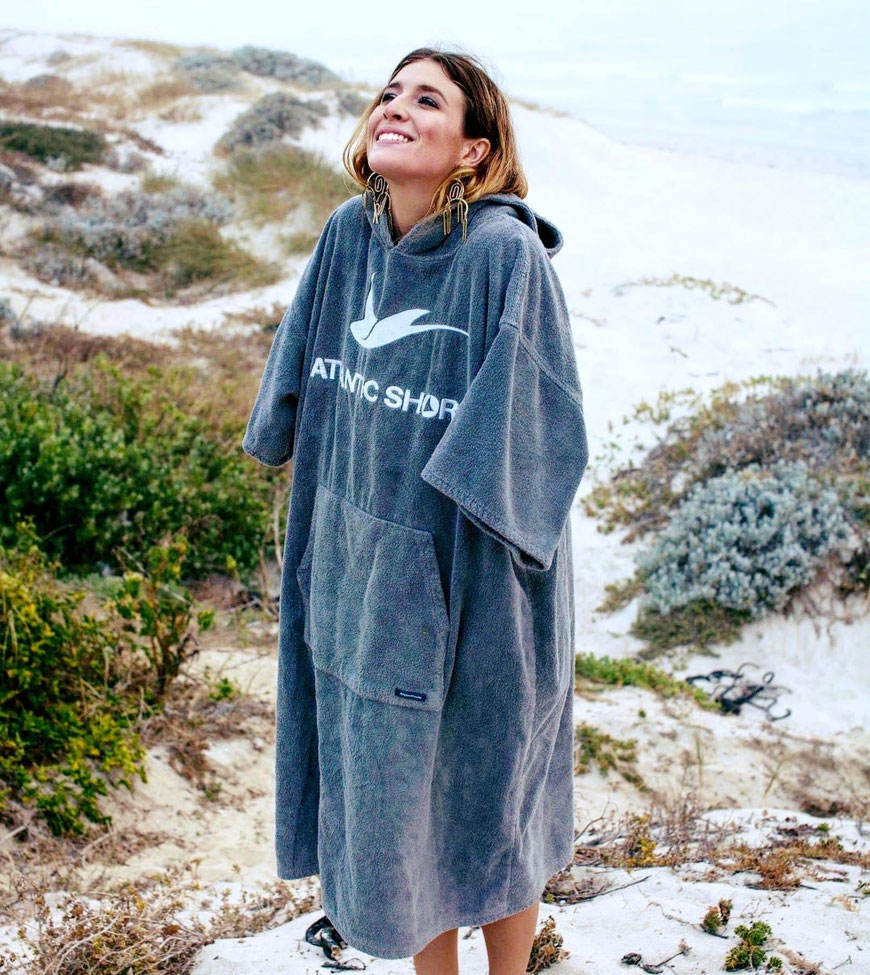 Atlantic Shore Poncho Grey bei WindSucht kaufen