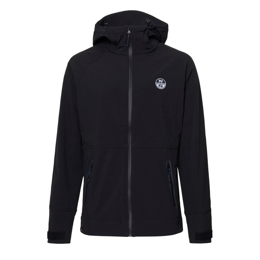 North Sails Brand Softshell Black im ANGEBOT bei WindSucht
