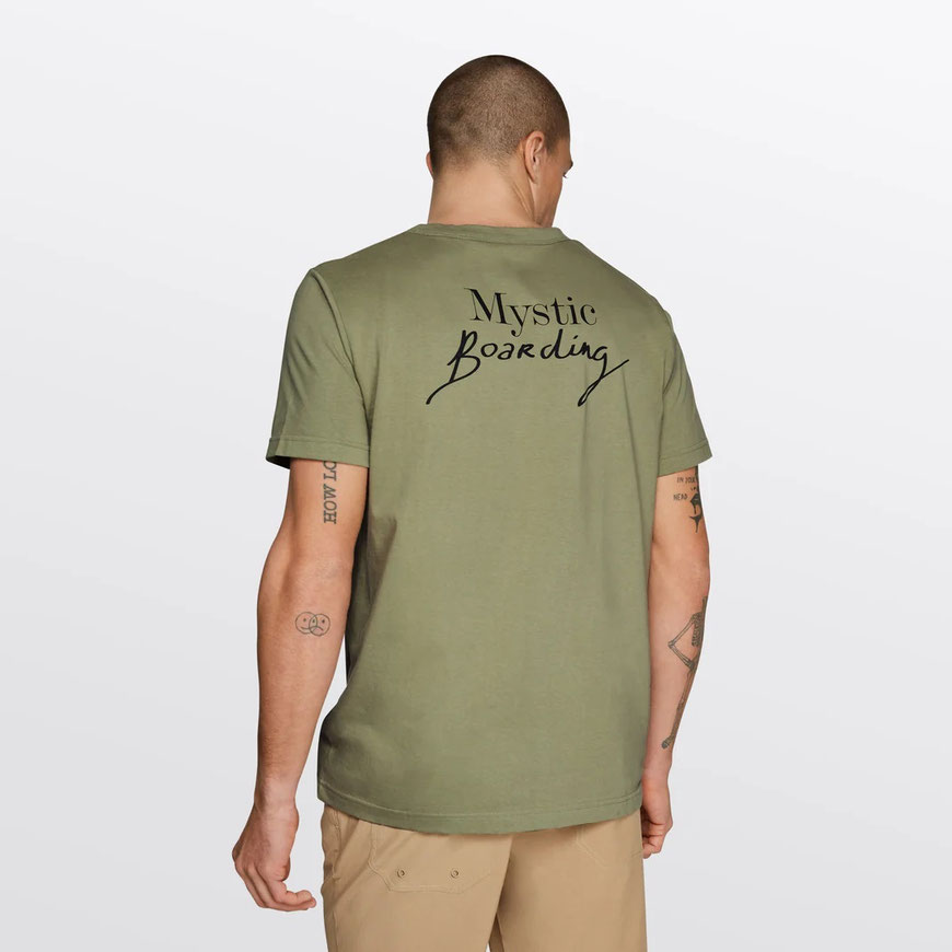 Mystic Vision Tee Olive Green im SALE bei WindSucht