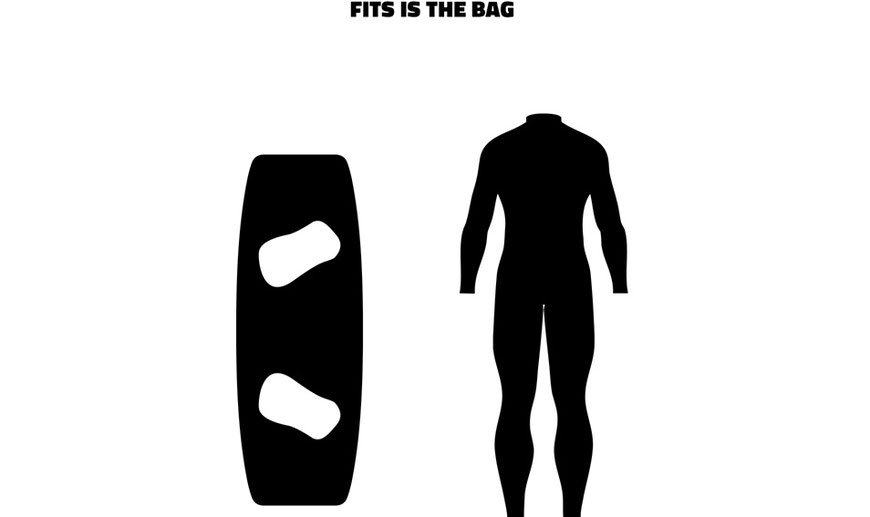 Prolimit Kitesurf Boardbag Twintip Black Orange bei WindSucht