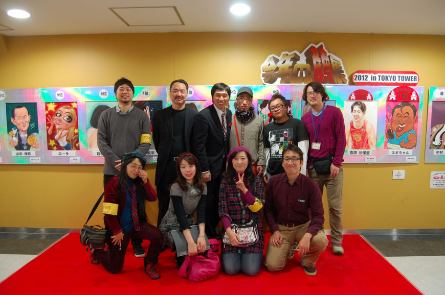 今年の顔展 ものまねタレントのほいけんたさんに司会をおねがいしました。