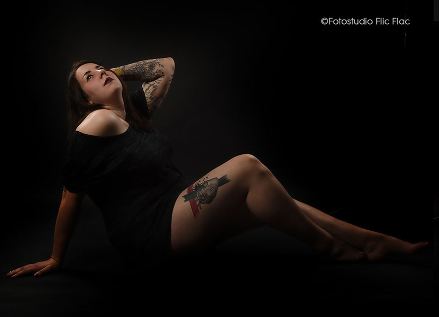 Akt-Dessous sinnliche erotische Aufnahmen von Dir im Fotostudio Flic Flac