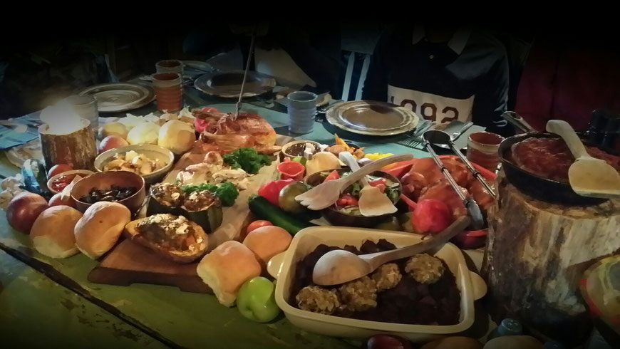 Abendessen im grünen Drachen 