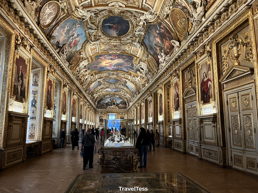 Franse kroonjuwelen zaal Louvre