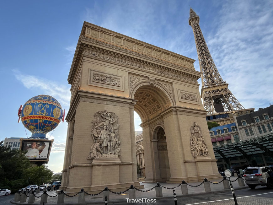 Paris Las Vegas Hotel Arc de Triomphe