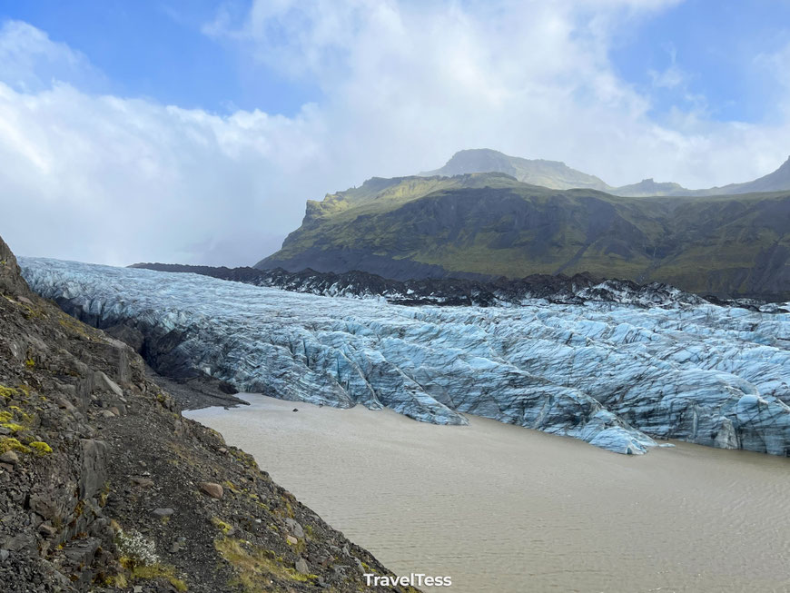 Svínafellsjökull gletsjer
