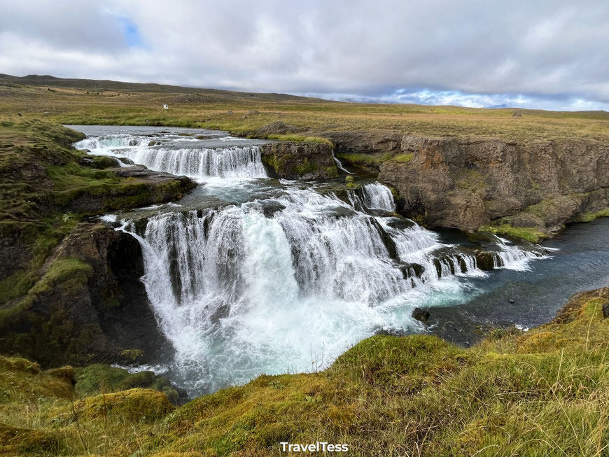 Reykjafoss waterval