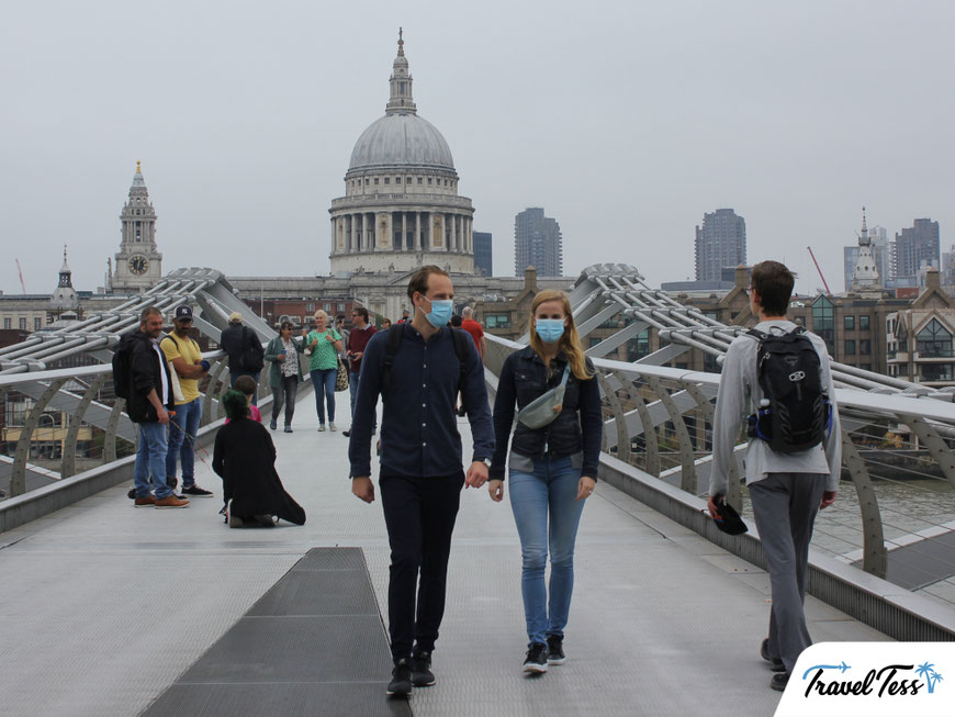 St. Paul's Cathedral & Millenial Bridge
