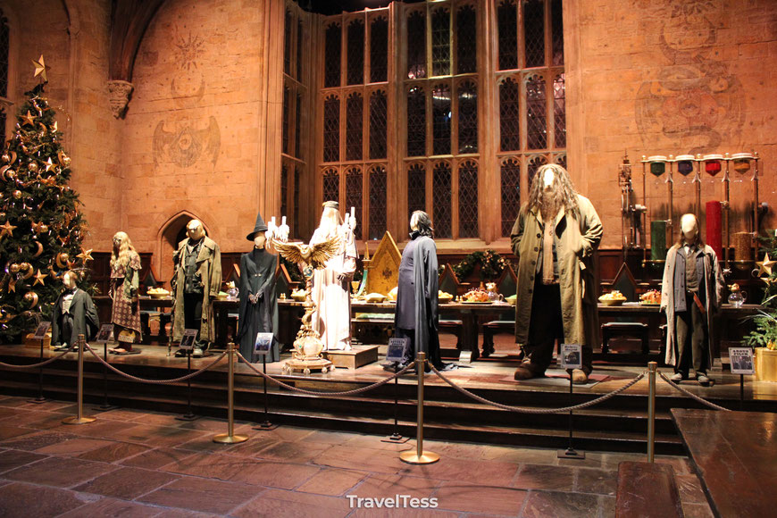 Grote zaal Harry Potter Studio Tour