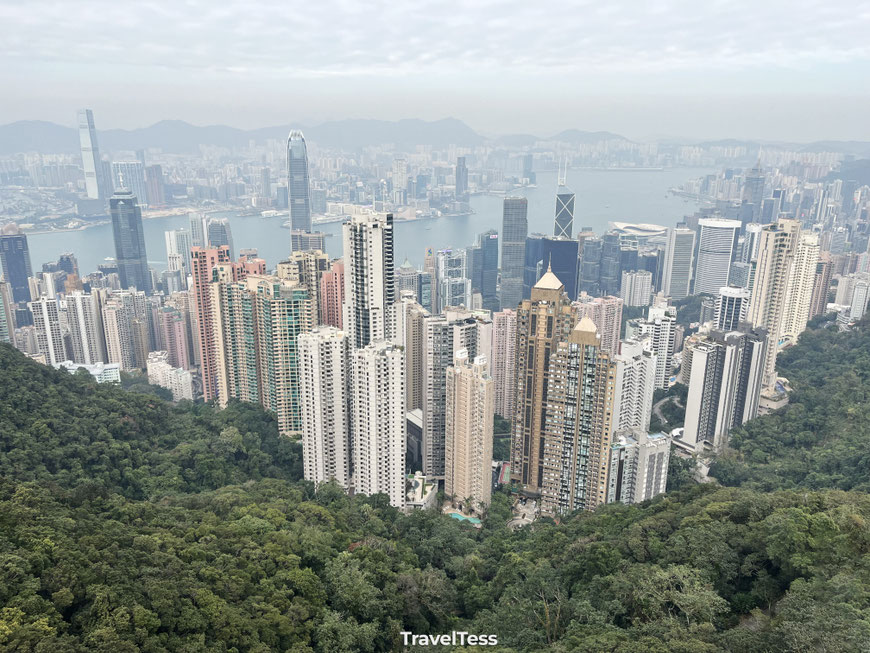 Hong Kong Island panorama