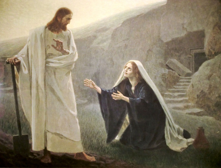 Der Auferstandene begegnet Maria Magdalena