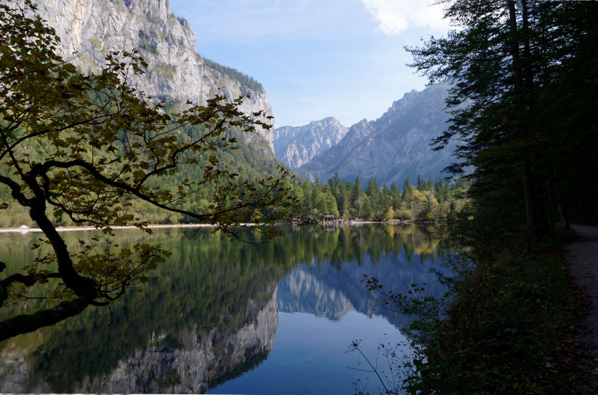 Der Leopoldsteiner See in der Steiermark
