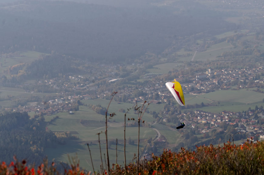 Flug über die Heimat