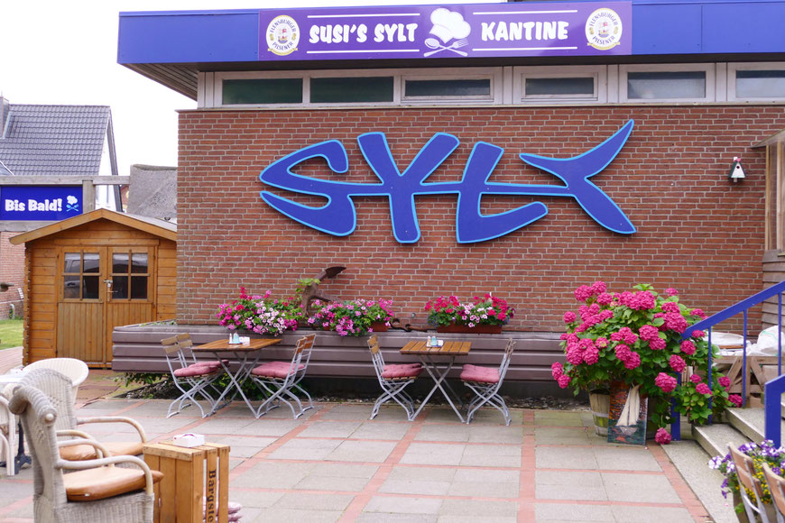 Eingangsbereich Susi's Sylt Kantine