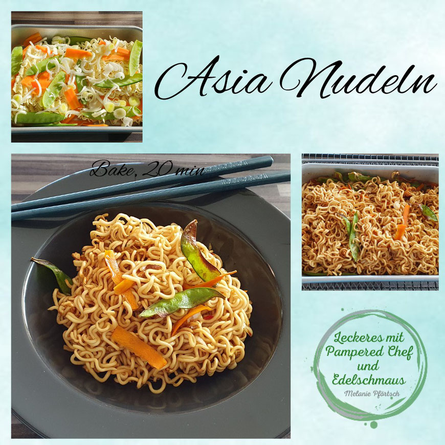Asia Nudeln im Air Fryer Pampered Chef