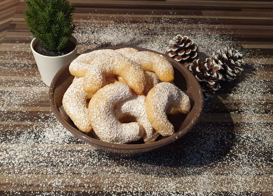 Vanillekipferl Weihnachten Plätzchen Pampered Chef Stoneware