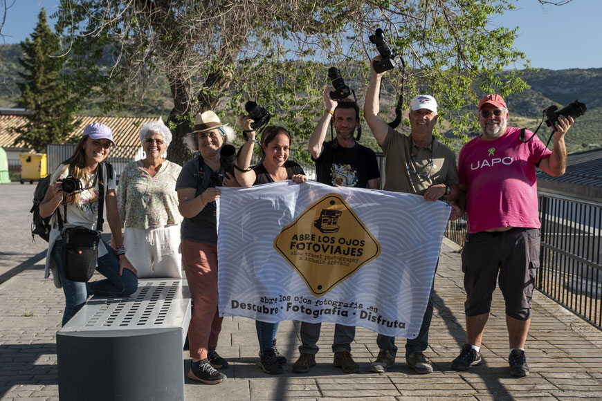 Lo mejor de todo, sin duda...nuestro grupo de fotógrafos.