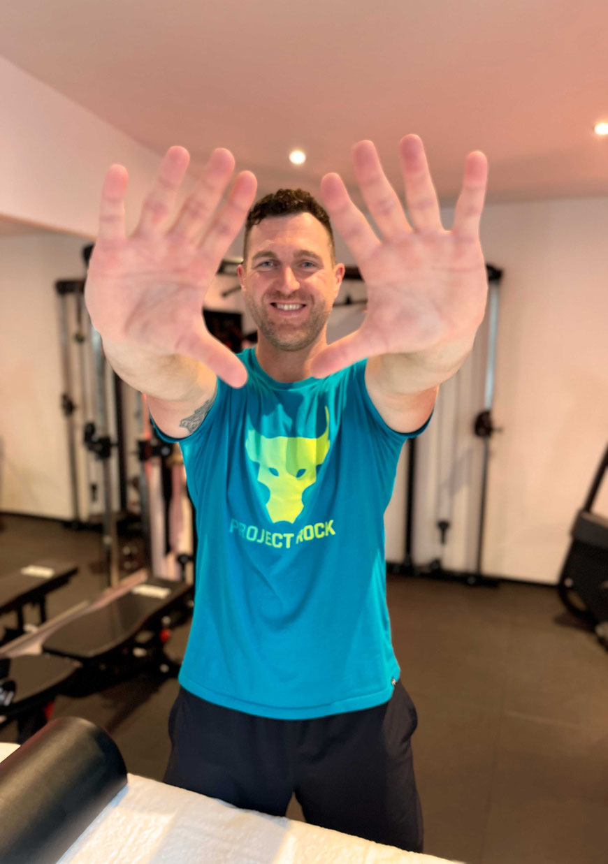 Markus Maier - Personal Trainer & Ernährungsberater seine Hände