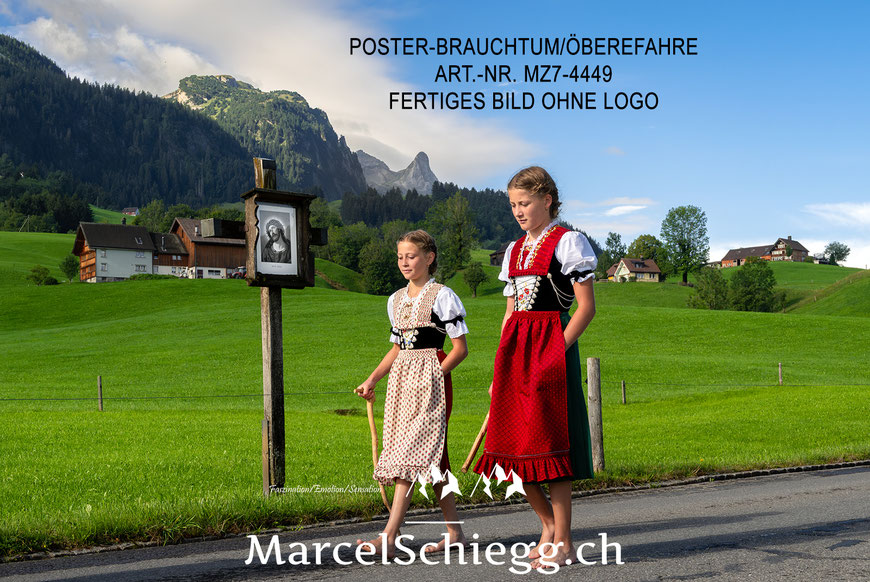 Poster, Brauchtum, Öberefahre, Appenzell, Appenzellerland, Tradition, Marcel Schiegg