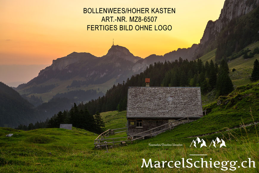Poster, Fine Art Print, Hoher Kasten, Bollenwees