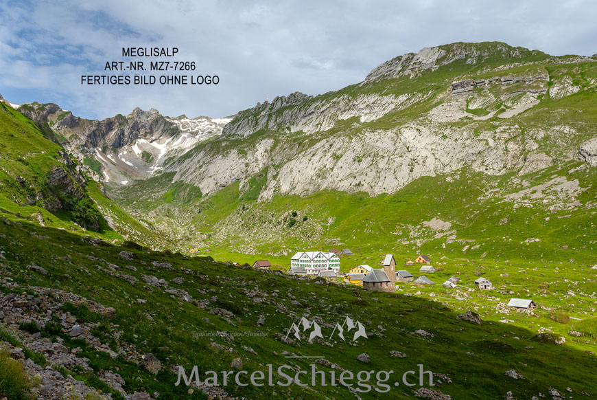Marcel Schiegg, Fotografie, Meglisalp, Berggasthaus Meglisalp, Alpstein, Appenzell, Schweiz, Landschaftsfotografie