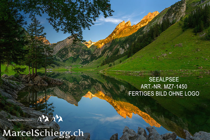 Marcel Schiegg, Seealpsee, Berggasthaus Seealpsee, Berggasthaus Forelle, Alpstein