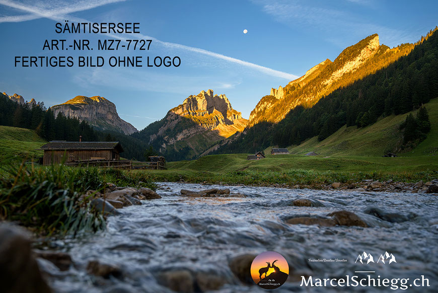 Sämtisersee, Plattenbödeli, Berggasthaus Plattenbödeli, Alpstein