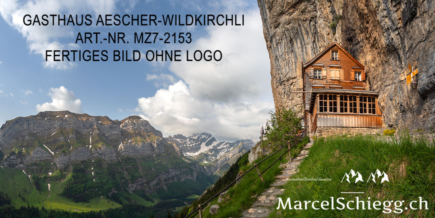 Berggasthaus Aescher, Wildkirchli, Ebenalp, Alpstein