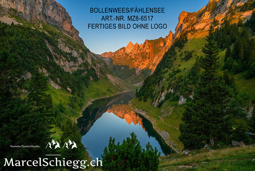 Fählensee, Morgenstimmung, Bergsee