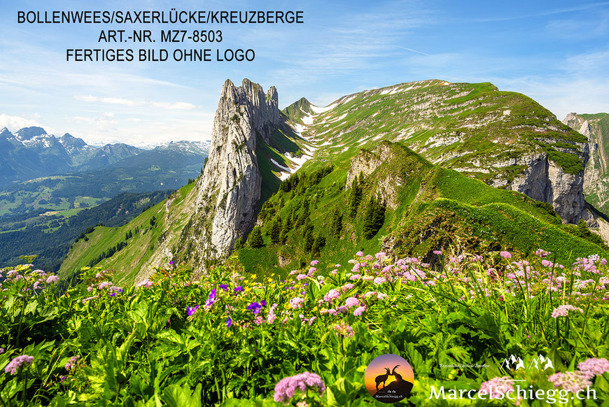 Saxerlücke, Kreuzberge