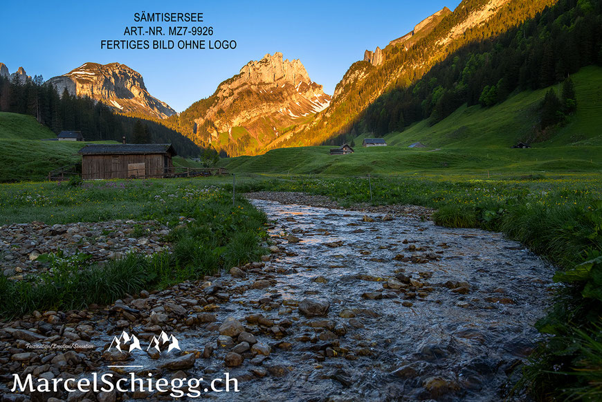 Marcel Schiegg, Fotografie, Sämtisersee, Plattenbödeli, Alpstein, Appenzell, Appenzellerland